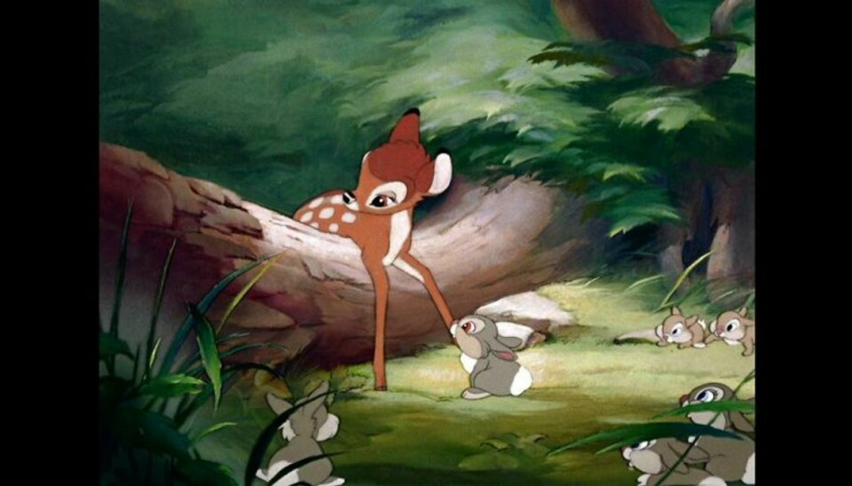 David Hand instruerede Bambi, mens Wong stod for animationerne. Filmen blev udgivet i 1942. Foto fra filmen: Scanpix