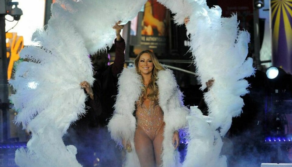 Mariah Careys nytårskoncert har fået mange hårde ord med på vejen. Foto: Stephanie Keith/Scanpix
