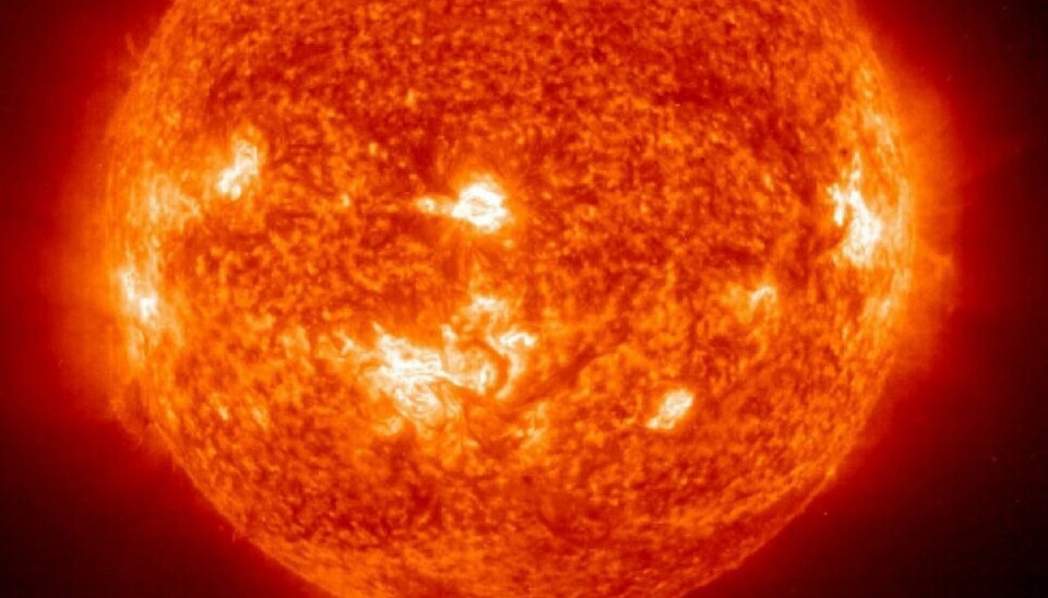 Her er den største trussel mod Danmark lige nu Solen kan slynge energirige skyer ud i rummet, og solstormene kan have konsekvenser for Jorden. Arkivfoto. Foto: Scanpix.