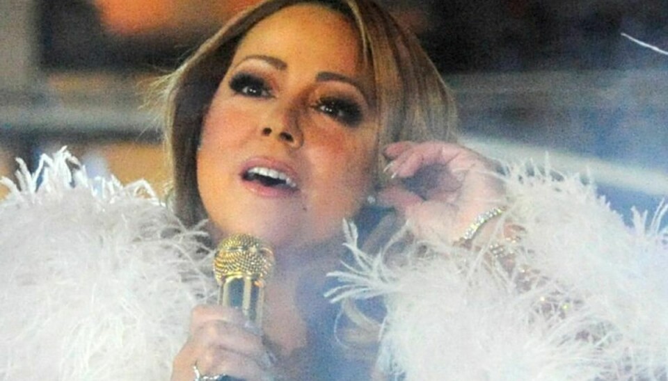 Mariah Carey har ikke haft en let start på 2017. Nytåraften optrådte hun på Times Square i New York, hvor hun både havde lydproblemer og glemte at synge med på et playbacknummer. Foto: STEPHANIE KEITH/Scanpix (Arkivfoto)