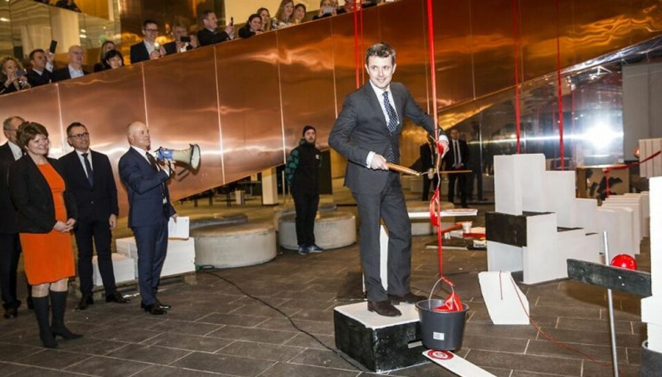 Kronprins Frederik indvier Experimentarium