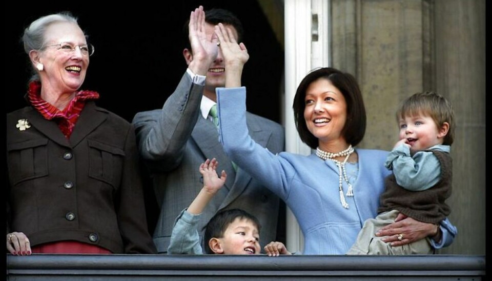 Alexandra forgyldes af Margrethe