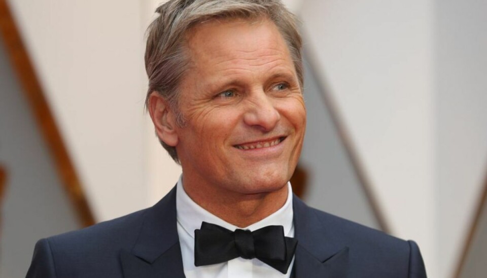 Den dansk-amerikanske skuespiller Viggo Mortensen til oscaruddelingen i februar 2017 i Los Angeles. Foto: Scanpix/Mike Blake