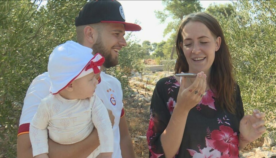 Geggo og Cengiz har et mål om at få i alt tre børn. KLIK VIDERE OG SE NYE BILLEDER AF FAMILIEN. Foto: TV3 (Arkivfoto)