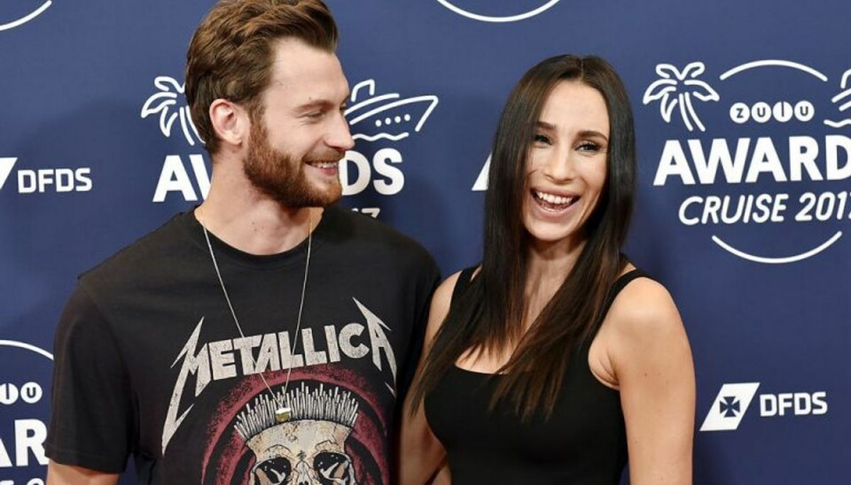 Bryllup aflyst: Nu er Medina single igen Medina og Sebastian Baui Lund var sammen som par så sent som til Zulu Awards den anden februar i år, men nu er de to altså gået fra hinanden. Foto: Nils Meilvang/Scanpix
