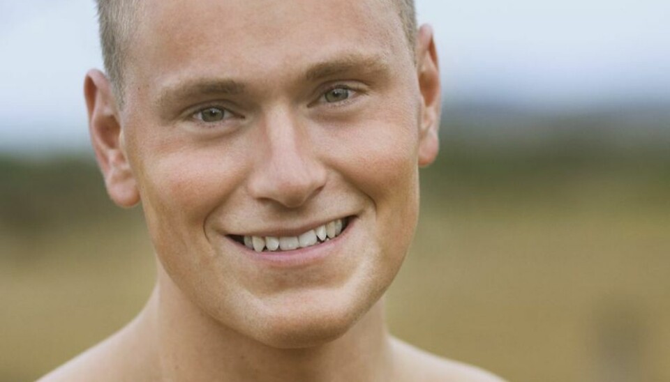Christian Stampe er sikker: Han kommer til at smide kuglen, hvis han står i finalen. Foto: TV3. Christian Stampe er sikker: Han kommer til at smide kuglen, hvis han står i finalen. Foto: TV3.