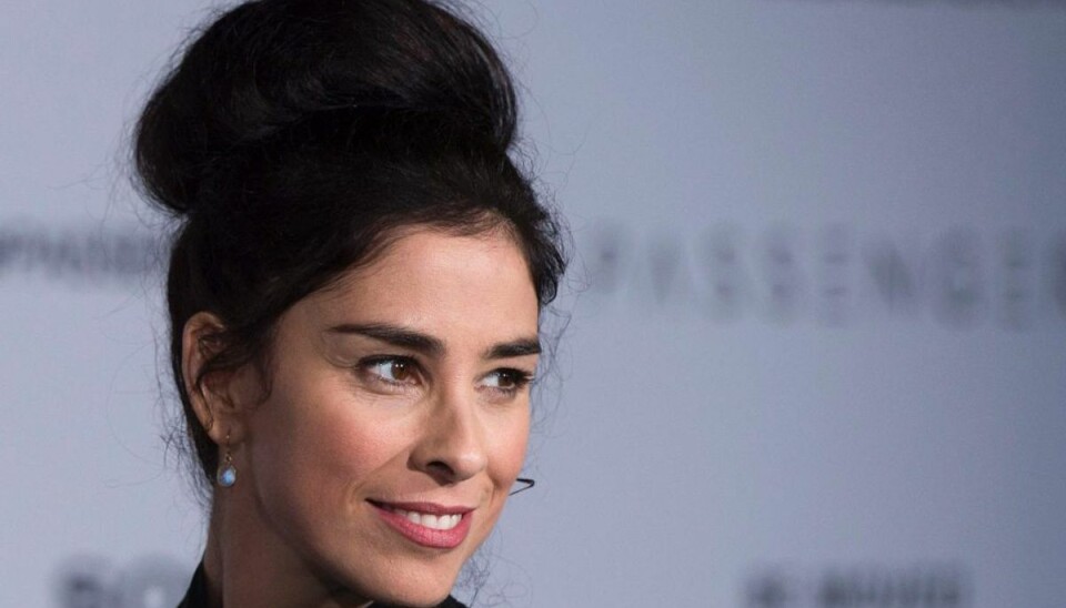 Kvindelig komiker: -Derfor har jeg fravalgt børn Sarah Silverman danner par med skuespilleren Michael Sheen. Foto: Scanpix/Valerie Macon