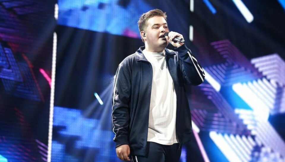 Drama i X Factor: Morten gik i sort på scenen Morten Nørgaard glemte pludselig teksten, da han skulle synge verdenshittet “Say You Wan’t Let Me Go” af James Arthur. Foto: Scanpix/Martin Sylvest