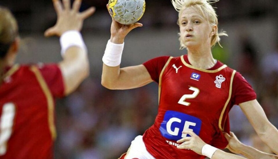 Håndbold-darling mor for første gang Rikke SKov er blevet mor. Hun fødte en datter. Foto: Claus Fisker/Scanpix (Arkivfoto)