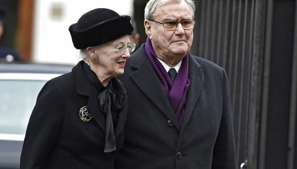 Dronning Margrethe, prins Henrik, kronprinsesse Mary, kronprins Frederik, prins Joachim og prinsesse Marie deltager i bisættelsen i Bad Berleburg kirken Evangelische Stadtkirche. KLIK VIDERE OG SE FLERE BILLEDER. Foto: Liselotte Sabroe/Scanpix (Arkivfoto) Dronning Margrethe, prins Henrik, kronprinsesse Mary, kronprins Frederik, prins Joachim og prinsesse Marie deltager i bisættelsen i Bad Berleburg kirken Evangelische Stadtkirche. KLIK VIDERE OG SE FLERE BILLEDER. Foto: Liselotte Sabroe/Scanpix (Arkivfoto)