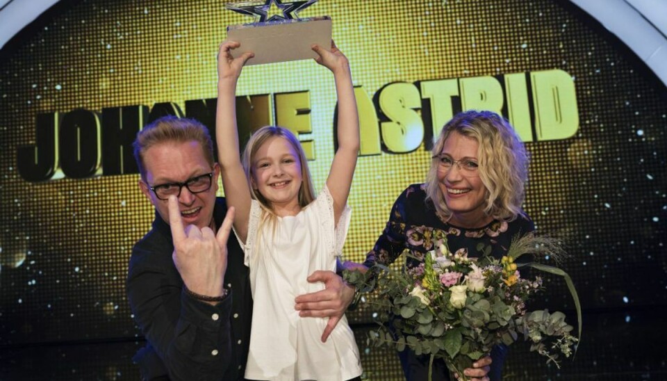 10-årige Johanne Astrid vinder Danmark har talent