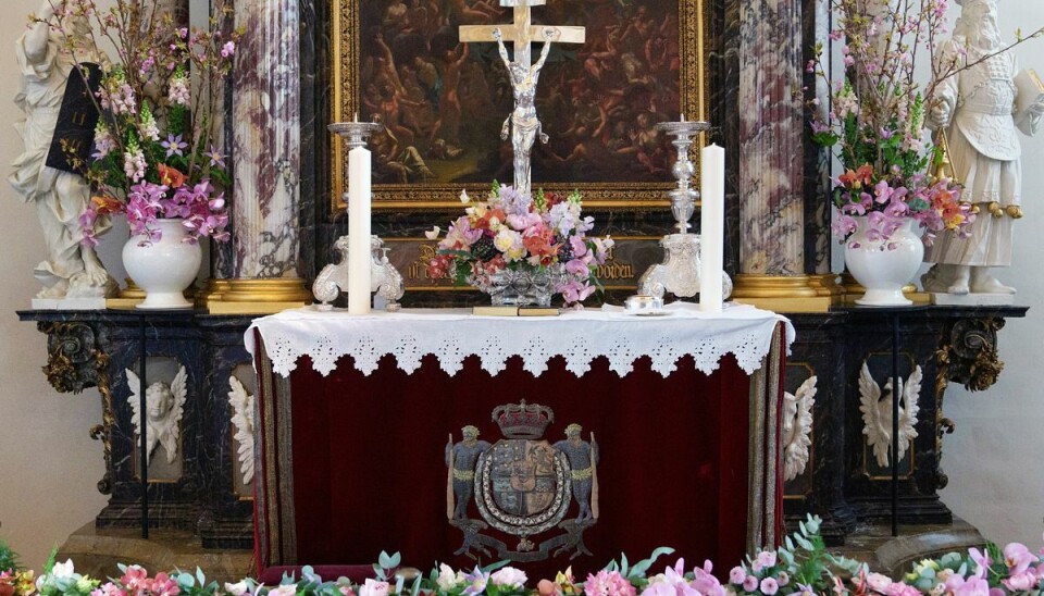 Så smukt så der ud i Fredensborg Slotskirke ved prinsesse Isabellas konfirmation den 30. april. Så smukt så der ud i Fredensborg Slotskirke ved prinsesse Isabellas konfirmation den 30. april.