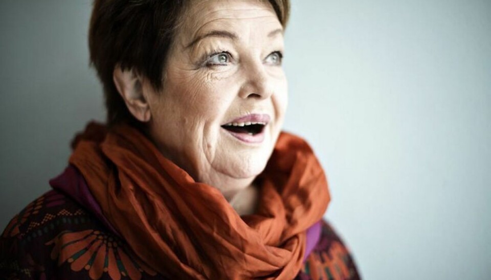 60 år på scenen: Ghita Nørby hyldes af dronningen