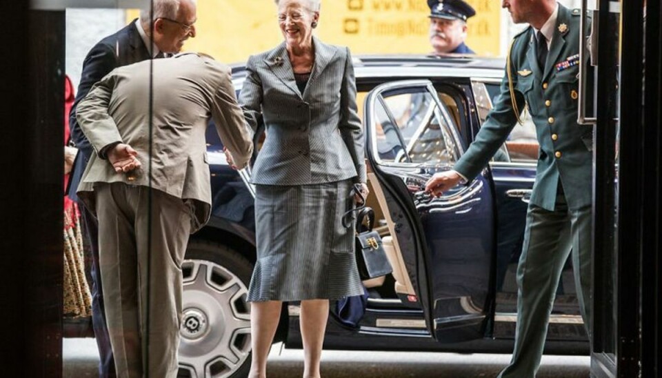 Dronning Margrethe hyldede Ghita Nørby