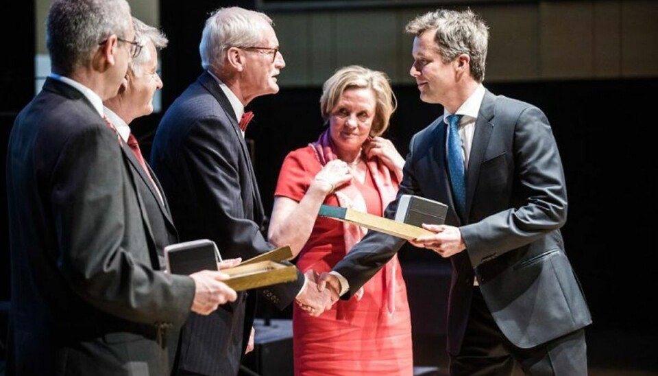 Kronprinsen overrakte The Brain Prize