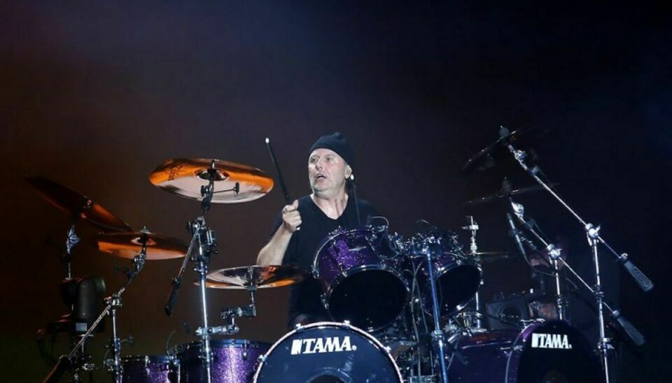 Lars Ulrich og resten af Metallica vender tilbage til Danmark i september. Foto: Scanpix