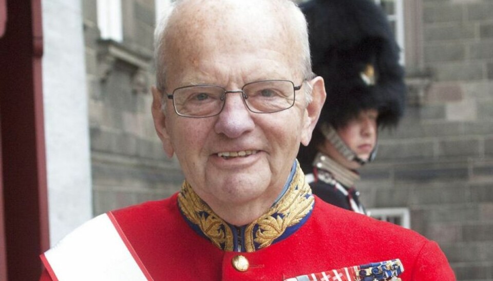 Kammerherre har fødselsdag Kammerherre og tidligere hofmarskal og generalmajor Søren Haslund-Christensen har fødselsdag. Foto: Bjarne Lüthcke/Scanpix (Arkivfoto)