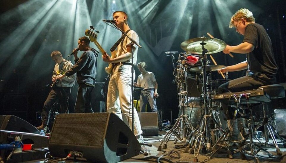 Aarhusianske LISS aflyser koncerten på Northside Festival for at koncentrere sig om gruppens nye musik. Foto: Zoran Veselinovic /Scanpix.