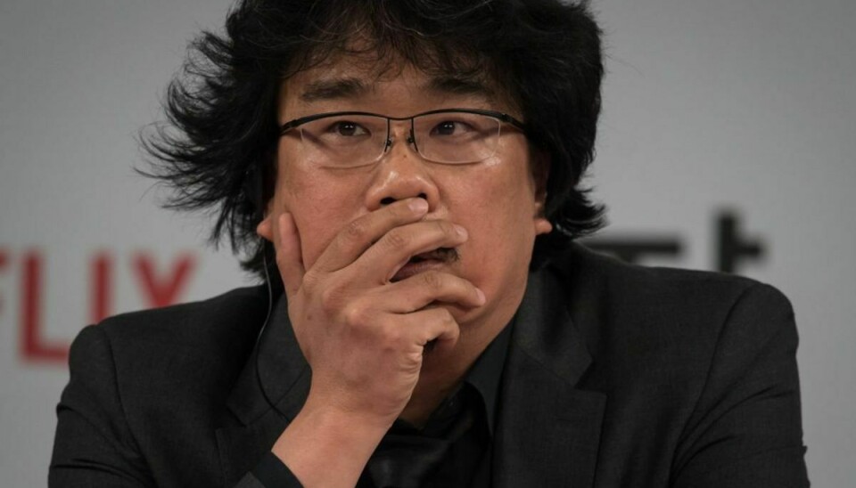 Den sydkoreanske instruktør Bong Joon-jo er med sin film “Okja”, produceret af Netflix, kommet i strid modvind på filmfestivalen i Cannes. Foto: Scanpix/Ed Jones