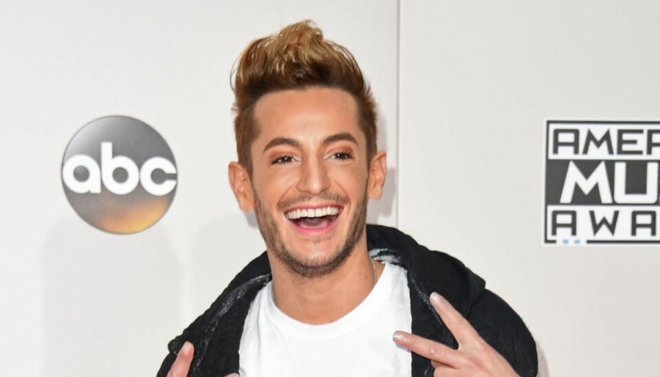 Frankie Grande er bror til sangerinden Ariana Grande. Foto: Scanpix/Valerie Macon