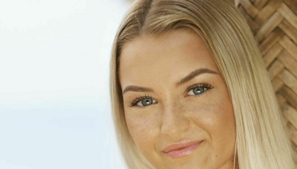 Blondinen fra dette års Paradise Hotel Maja Larsen vil have større bryster. Foto: TV3 (Arkivfoto)