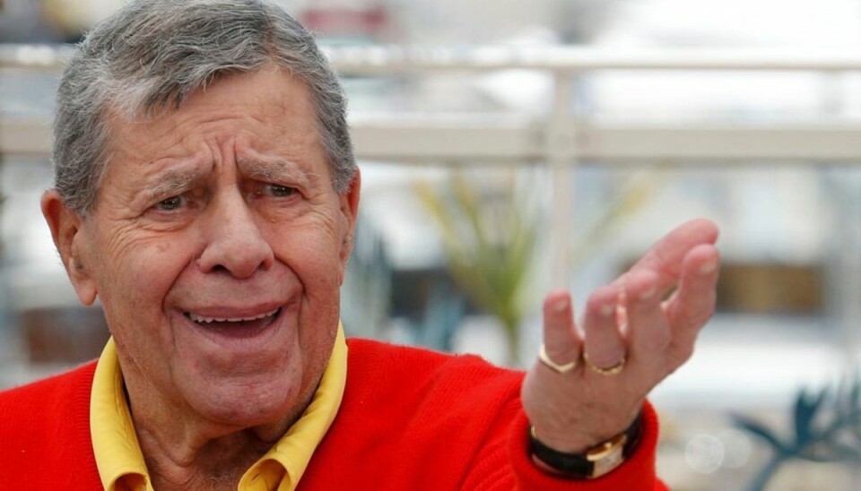 Amerikansk filmkomiker indlagt efter infektion Komikeren Jerry Lewis brød igennem som en del af komikerduoen “Martin and Lewis”. Foto: Scanpix/Regis Duvignau