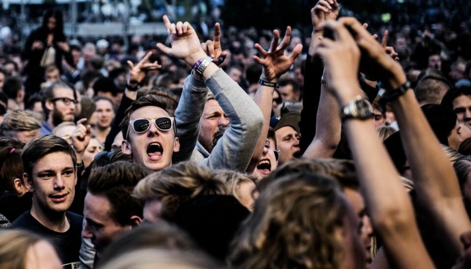 – Vi har vores EDM-univers (Electronic Dance Music, red.) på Magicbox-scenen, som er lidt en festival i festivalen, men ud over det dækker vi meget bredt med store danske og udenlandske pop- og rocknavne, siger festivalens talsmand Morten Hopballe. Foto: Sophia Julia Lydoplh/Scanpix (Arkivfoto)