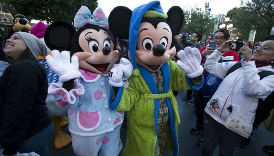 Hver dag i over fem år har Jeff Reitz besøgt Disneyland i Californien. Det gør livet sjovere, forklarer han. Foto: MARIO ANZUONI/Scanpix.