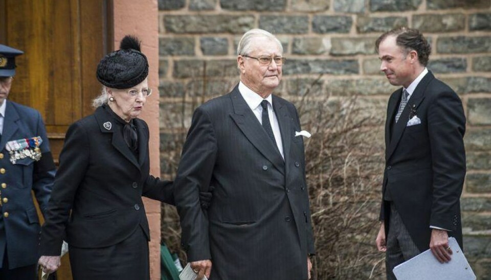 Prins Henrik er mandag blevet opereret. Foto: Ida Marie Odgaard.