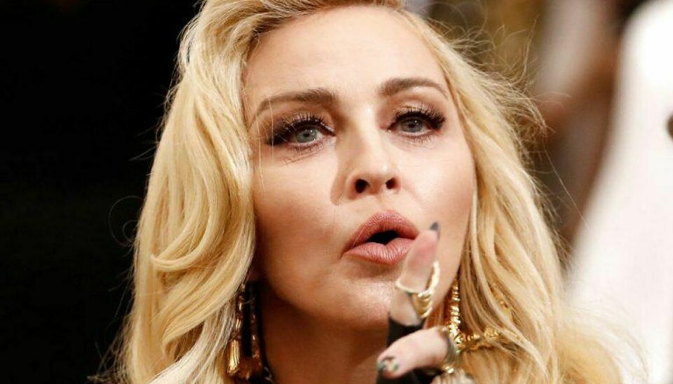 Madonna vil forsøge at stoppe en planlagt auktion af et brev fra hendes ekskæreste Tupac Shakur. Foto: Lucas Jackson/Scanpix (Arkivfoto)