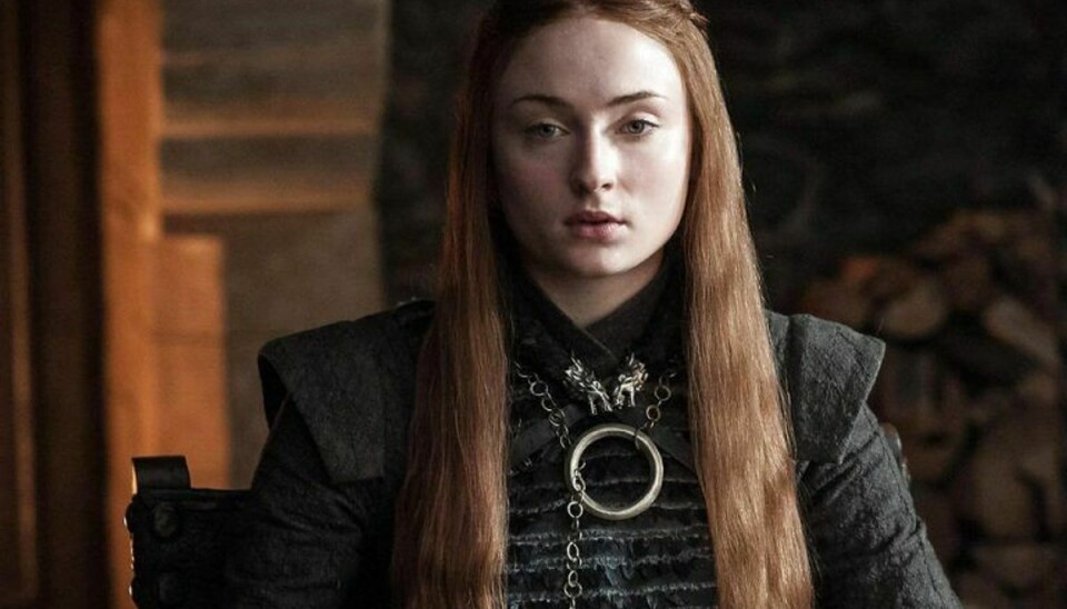 Sophie Turner har måttet se sin karakter Sansa Stark gennemgå ulideligt meget i “Game of Thrones”. Foto: Scanpix (Arkivfoto)