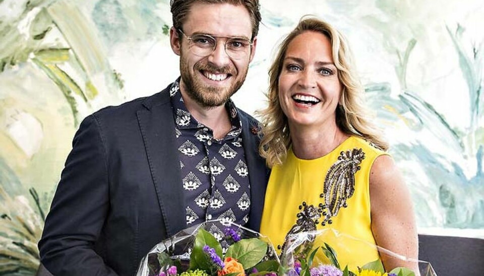 Annette Heick og Johannes Nymark skal for andet år i træk være værter til Dansk Melodi Grand Prix. KLIK VIDERE OG SE ANNETTE HEICK SOM VÆRT I 2016 OG 2017. Foto: Henning Bagger / Scanpix. Annette Heick og Johannes Nymark skal for andet år i træk være værter til Dansk Melodi Grand Prix. KLIK VIDERE OG SE ANNETTE HEICK SOM VÆRT I 2016 OG 2017. Foto: Henning Bagger / Scanpix.