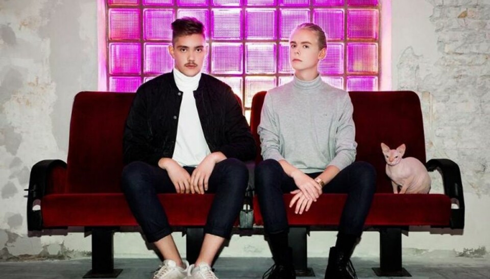 Fremadstormende dansk duo: -Det her er drømmen Farveblind består af Jens Asger Lykkeboe Mouritzen (til venstre) og Magnus Pilgaard Grønnebæk. Foto: Rikke Kolind/Free