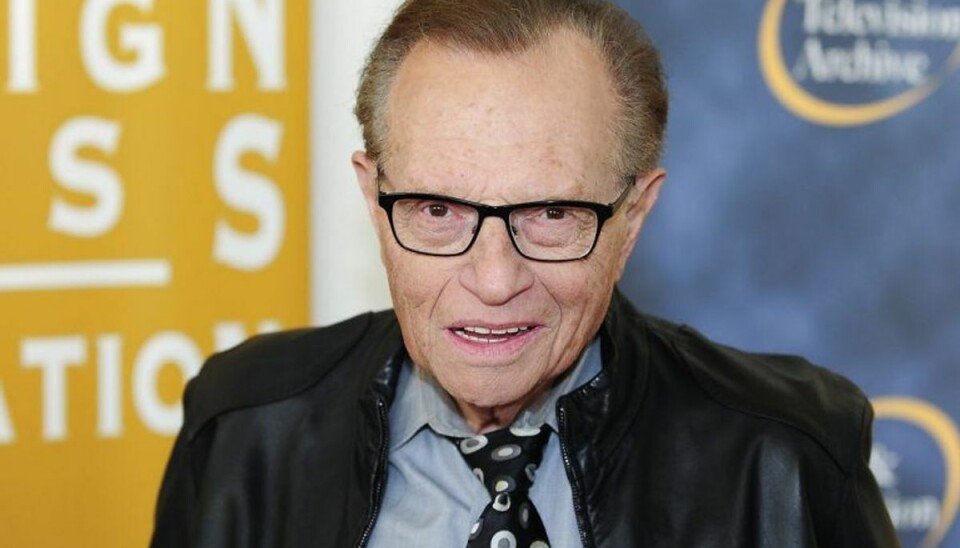 Legendarisk tv-vært ramt af kræft Larry King er blevet opereret for lungekræft. Foto: GUS RUELAS/Scanpix (Arkivfoto)