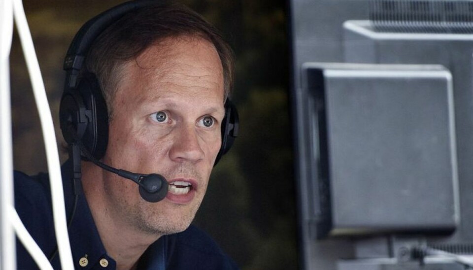 Tv-vært i sorg: -Min far er død Dennis Ritter er i sorg. Lørdag morgen døde hans far. Foto: Nils Meilvang/Scanpix (Arkivfoto)