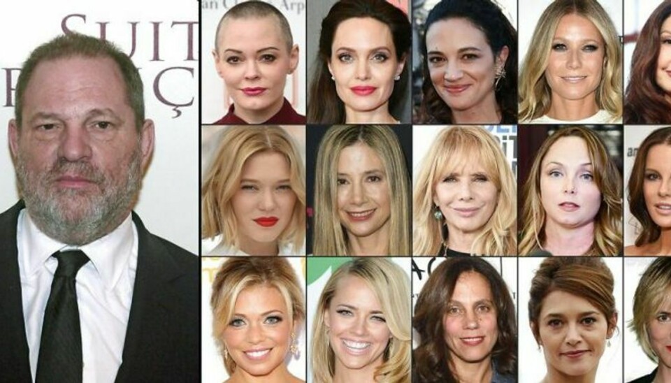 Blandt de kvinder, der er trådt frem og har fortalt om overgreb, er Hollywood-stjerner som Angelina Jolie, Gwyneth Paltrow og Rosanna Arquette. Foto: Scanpix.