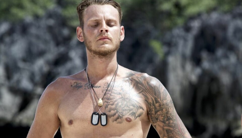 CHOK: Forlader Jesper ekspeditionen? Jesper truer me dat forlade Robinson Ekspeditionen. Foto: TV3.