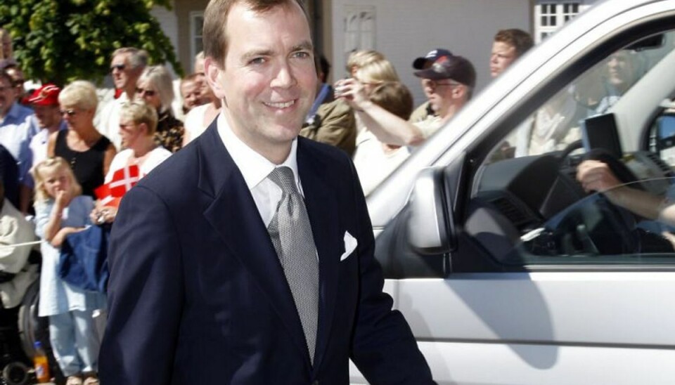 Kronprins Frederiks nære ven har fundet kærligheden igen Grev Ditlev Ahlefeldt-Laurvig er forelsket. Han danner nu par med Christina Hage. Foto: Claus Fisker/Scanpix (Arkivfoto)