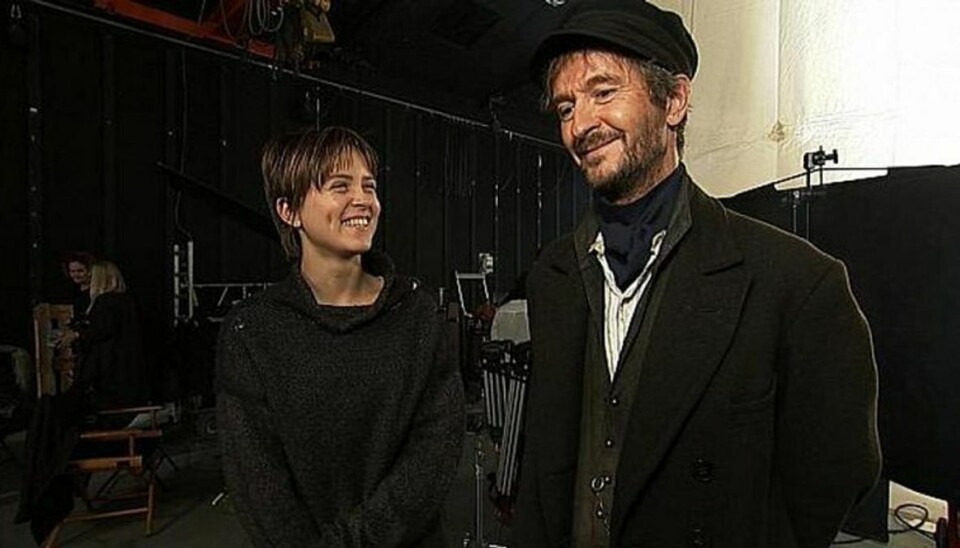 Ny tv-serie i kassen TV2s kommende dramaserie ‘Håbet’ er optaget ved Bogense Havn. Serien har Lars Brygmann i hovedrollen. Foto: TV2 Fyn.