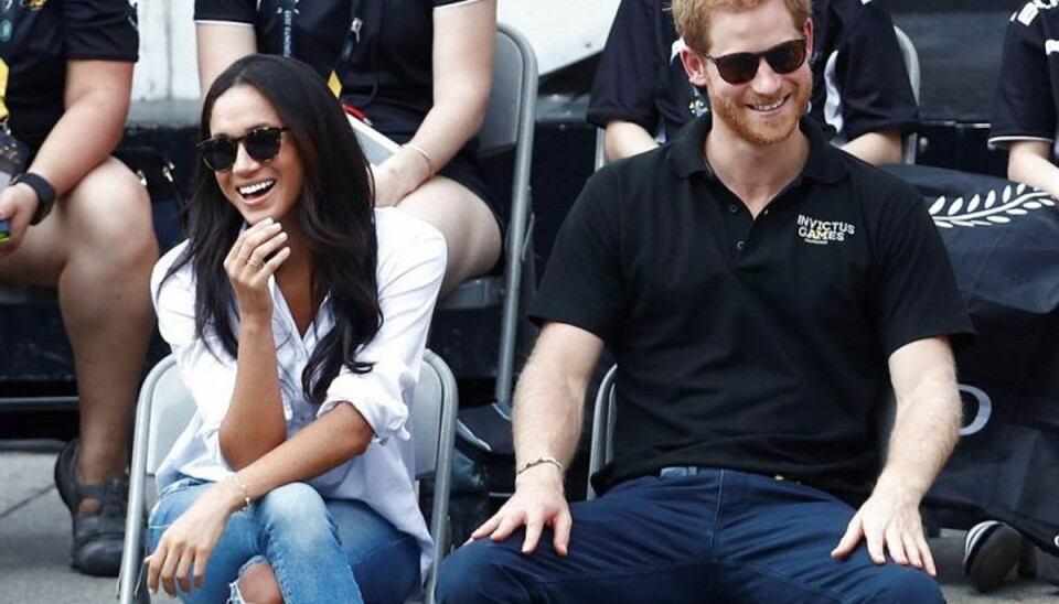 Den britiske prins Harry og hans kæreste, skuespilleren Meghan Markle, er rent faktisk i familie med hinanden. Men det er dog meget langt ude. Foto: Mark Blinch/Scanpix (Arkivfoto) Den britiske prins Harry og hans kæreste, skuespilleren Meghan Markle, er rent faktisk i familie med hinanden. Men det er dog meget langt ude. Foto: Mark Blinch/Scanpix (Arkivfoto)