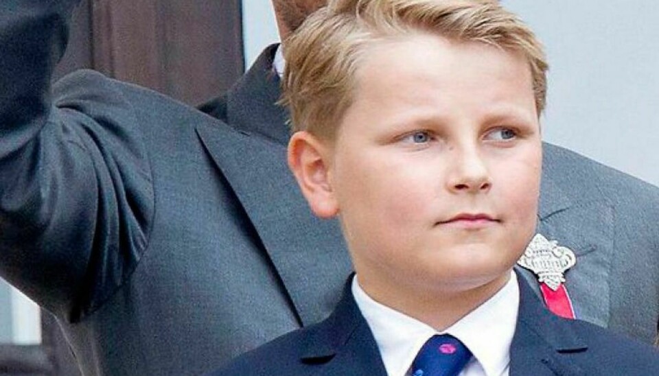 Prins SVerre Magnus fylder søndag 12 år. Foto: Scanpix (Arkivfoto)