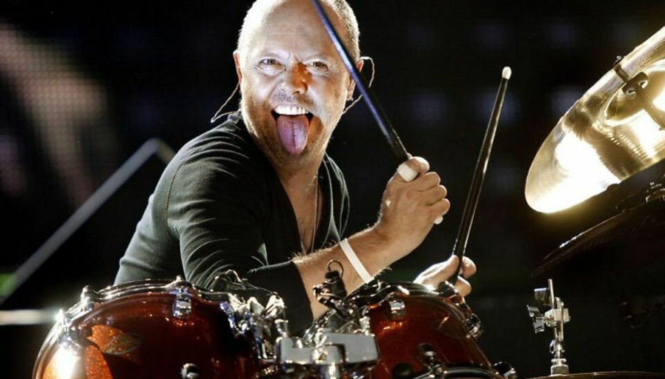 Lars Ulrich dannede Metallica i 1981 og bandet er still going strong. Tirsdag fylder han 54 år. Foto: Nils Meilvang/Scanpix (Arkivfoto)