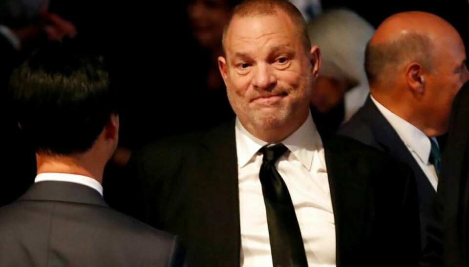 Han ser bekymret ud, filmmanden Harvey Weinstein – og det har han givetvis god grund til. Nu er konen i hvert tilfælde skredet – og hun har taget børn og en god del af opsparingen med. Arkivfoto: Mike Segar/Scanpix