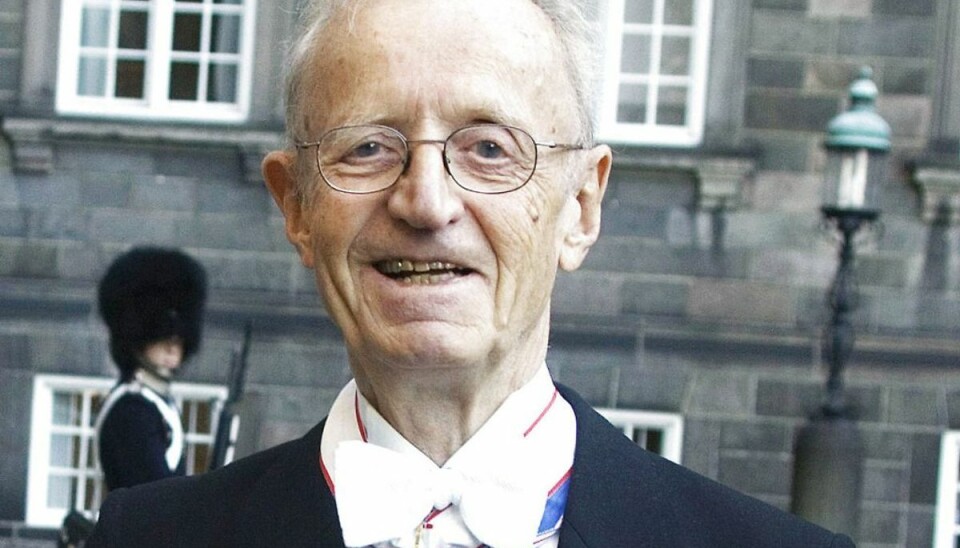 Legendarisk borgmester er død: Hvil i fred John Winther døde 22. december. Han var i mange år borgmester i Frederiksberg, og faktisk var han kommunens blot femte borgmester. Foto: Bjarne Lüthcke/Scanpix 2017.