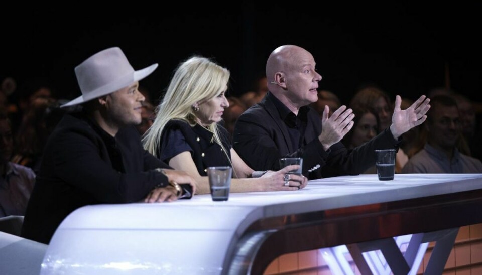 Sanne Salomonsen fik sin ilddåb i aftenens X Factor-udsendelse. Og hun tog sit ansvar på sig, må man sige. Foto: DR Presse Sanne Salomonsen fik sin ilddåb i aftenens X Factor-udsendelse. Og hun tog sit ansvar på sig, må man sige. Foto: DR Presse