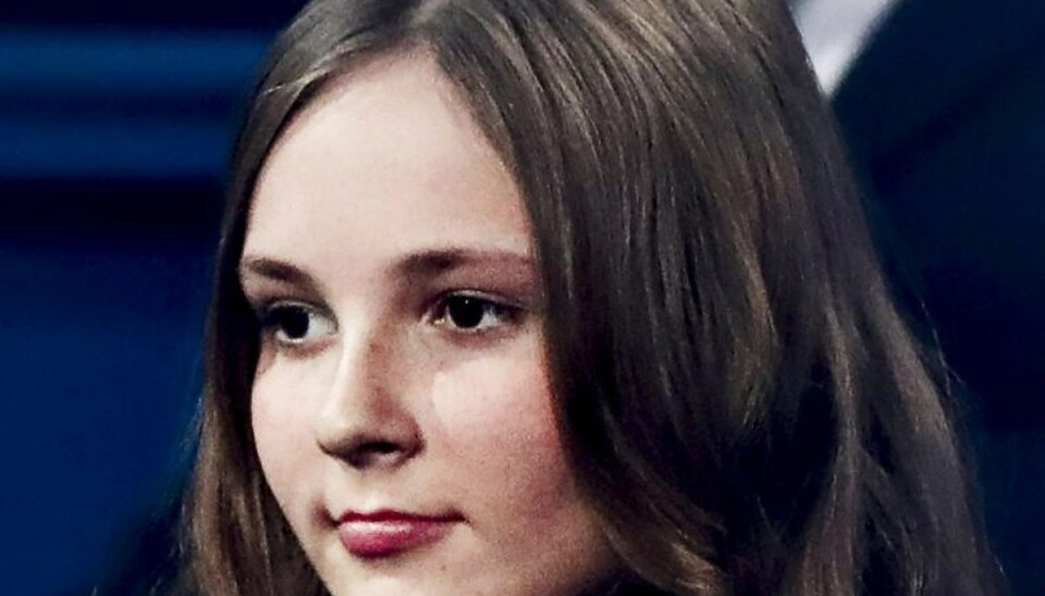 Ung prinsesse har fødselsdag