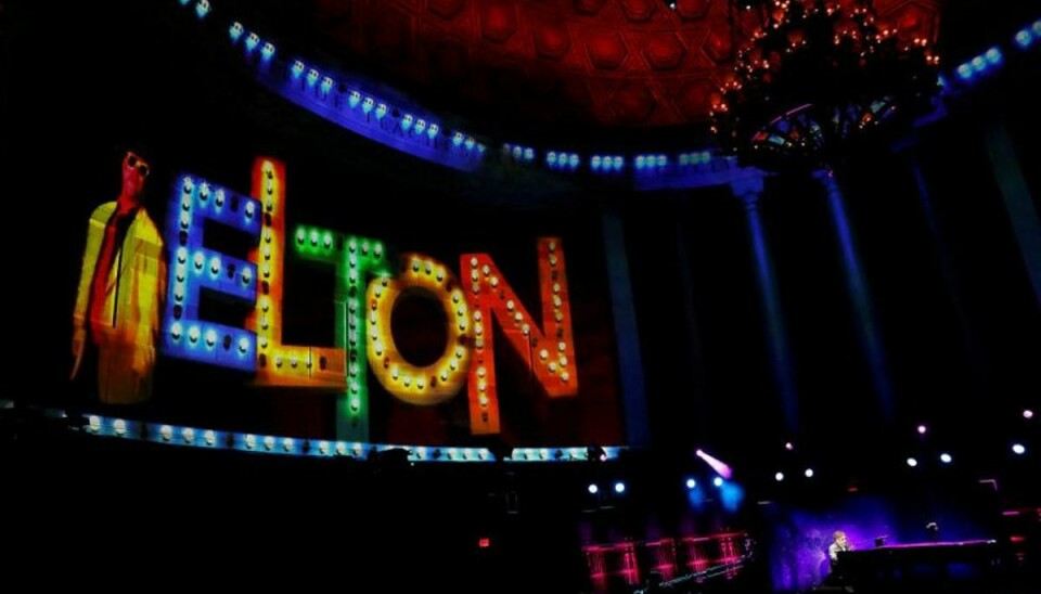 Elton John vil gå ud med et brag – og det sker, når han tager sin afsluttende “Farewell Yellow Brick Road”-turné. Arkivfoto: Shannon Stapleton/Scanpix