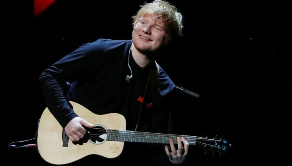 Ed Sheeran stopper med at spille musik i det øjeblik, at der kommer en lille ny Sheeran til verden. Arkivfoto: Lucas Jackson/Scanpix