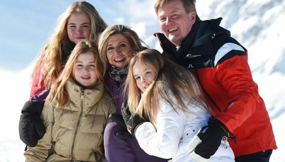 Se billederne: Kongefamilie på skiferie
