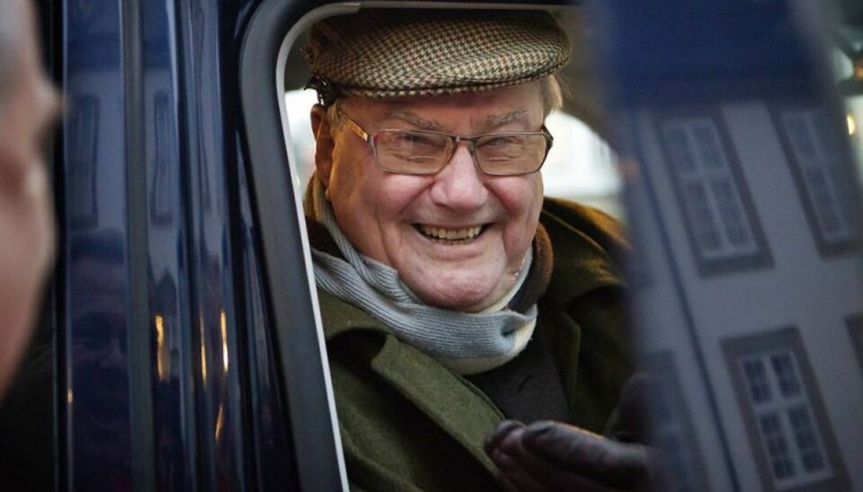 Prins Henrik ankom til den traditionsrige Kongejagt i Grib Skov. Fredensborg Slot 27. november 2014. Foto: Nils Meilvang/Scanpix (Arkivfoto) Prins Henrik ankom til den traditionsrige Kongejagt i Grib Skov. Fredensborg Slot 27. november 2014. Foto: Nils Meilvang/Scanpix (Arkivfoto)